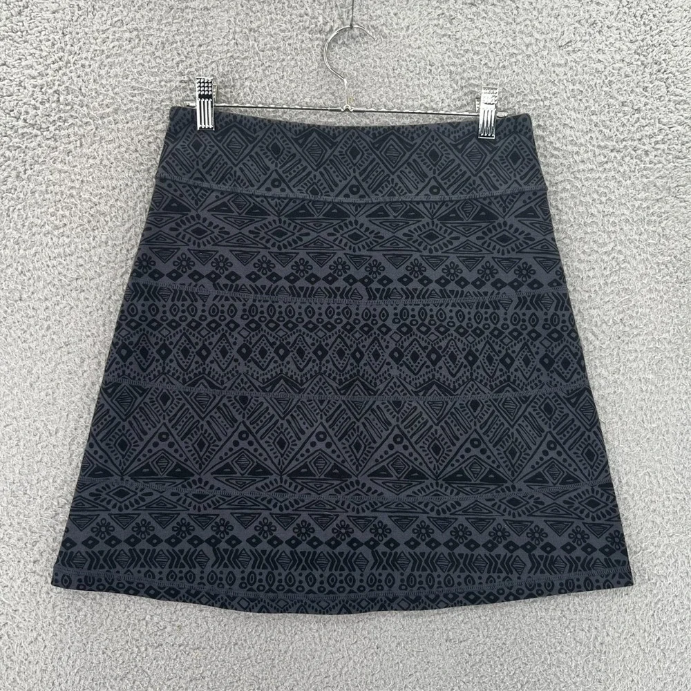 Athleta‎ Womens XS Casseva Strata Geometric Print Zip Pocket Athletic Skirt